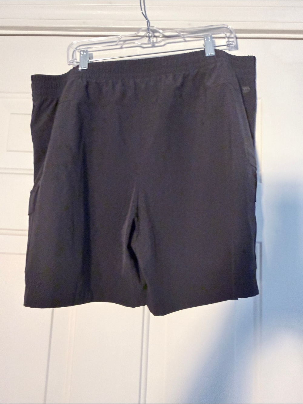 Women’s‎ Athletic Shorts.  Black. Black with Drawstring. Sz XXL - Picture 3 of 5